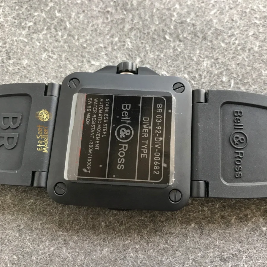 Replica Bell & Ross BR 03-92 Diver Full Lum Fosforlu Dalgıç Erkek Saati