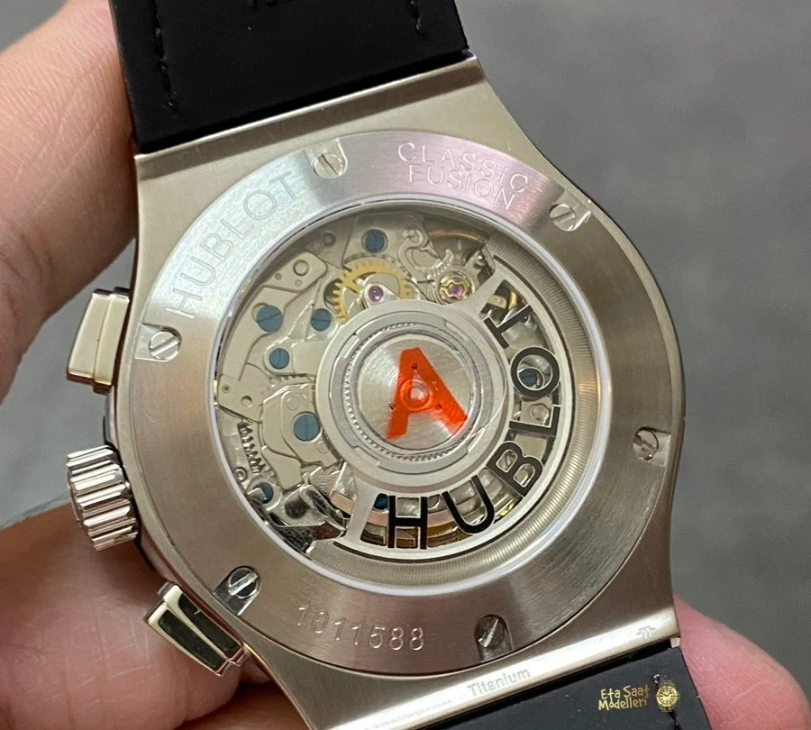 Replica Hublot Classic Fusion 521.NX.7071.LR Mavi Kadran 45mm Erkek Saat