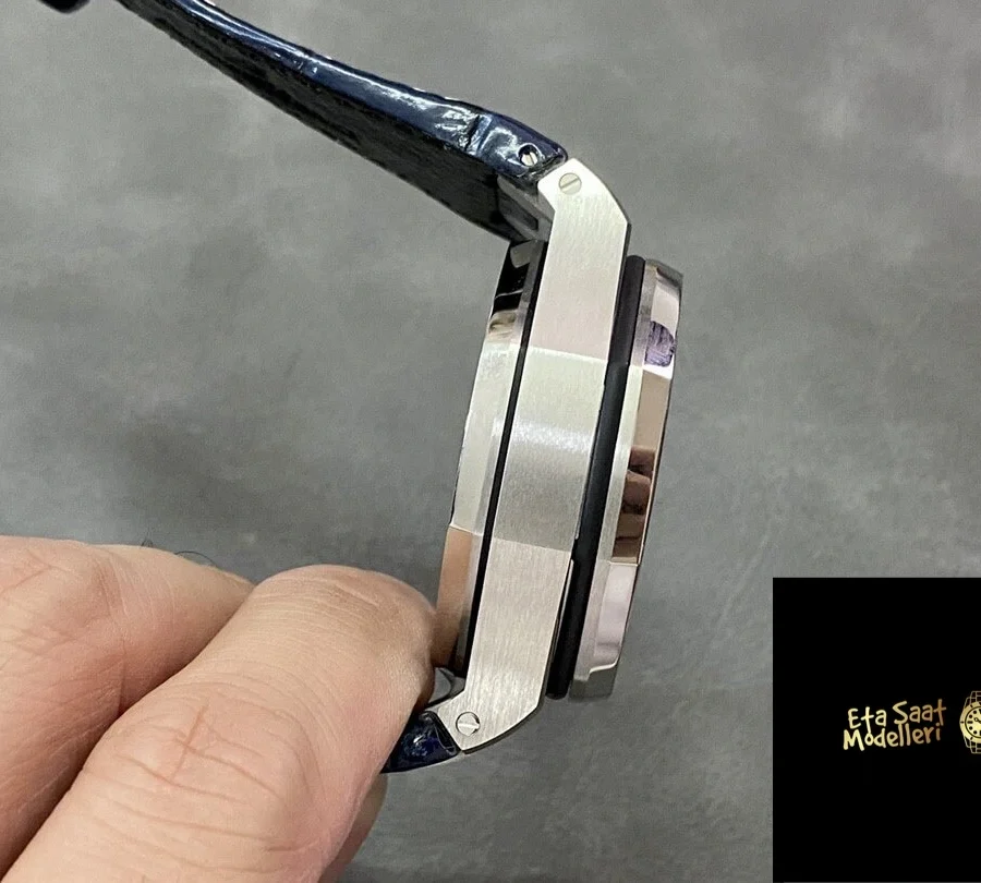 Replica Audemars Piguet Royal Oak Offshore 26170ST Mavi Kayış Paslanmaz Çelik Saat